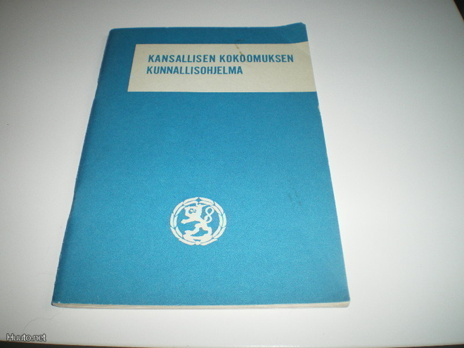 Kansallisen Kokoomuksen kunnallisohjelma 1959