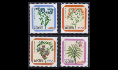 Azorit 349-52 ** Käyttösarja kukkia (1982)