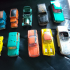 Pienoismallit mm. Corgi Toys ym autoja 10 kpl - pikkukuva 1