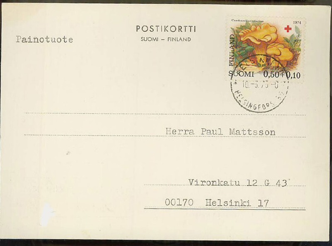 1974 PR 50 painotuotekortti