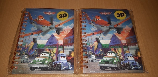 Disney, Planets 3D vihkot (2kpl)