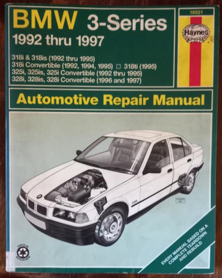 Korjausopas BMW 3-series 1992-1997 Haynes