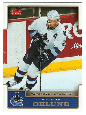 06-07 Fleer #191 Mattias Ohlund