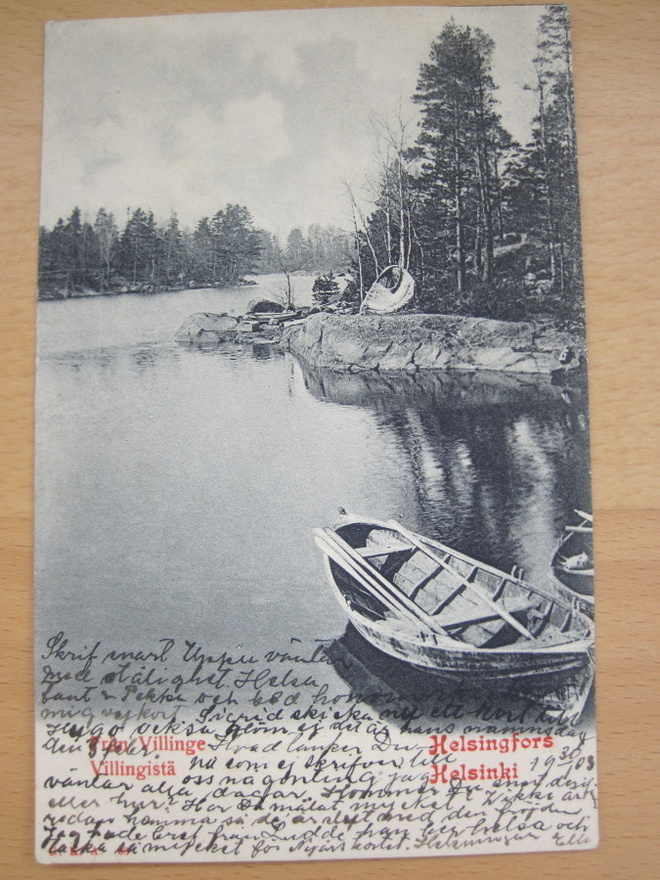 VANHA Postikortti Helsinki Villinki 1903
