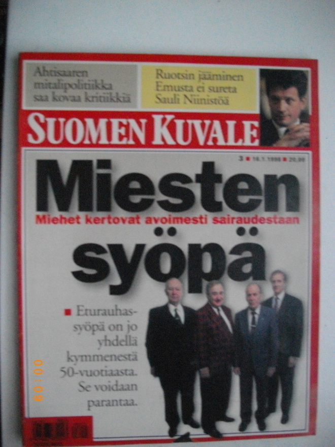 Suomen Kuvalehti Nro 3/1998. (13.3)