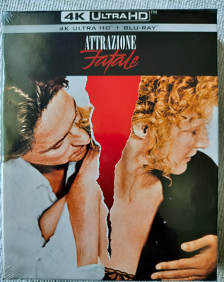 Fatal attraction (35-vuotis painos) 4k+blu-ray