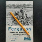 Ferguson TE-20 Traktorin + Työkoneiden esite (1950) - pikkukuva 1