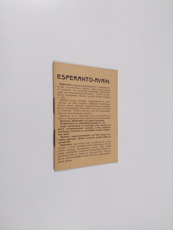 Esperanto-avain
