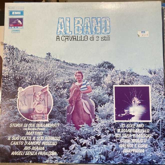Al Bano - A Cavallo Di 2 Stili (ITA/1970) LP