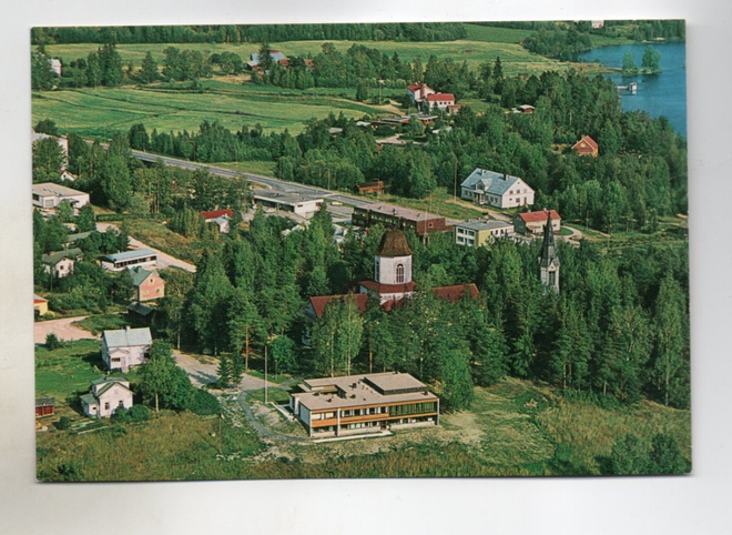 Korpilahti: Kirkonmäen seutu (Velj.Karhumäki 7346)