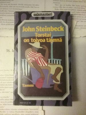 John Steinbeck - Torstai on toivoa täynnä (pokkari)