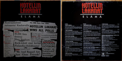 HOTELLIN LAKANAT: Elämä - LP