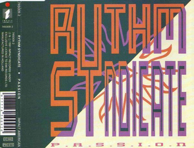 Rythm Syndicate - P.A.S.S.I.O.N. (CD) Maxi-single HYVÄ KUNTO