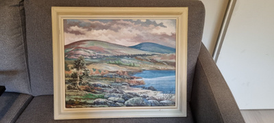 Upea Vanha taulu,mitat 60 x 50 cm.