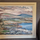 Upea Vanha taulu,mitat 60 x 50 cm. - pikkukuva 1