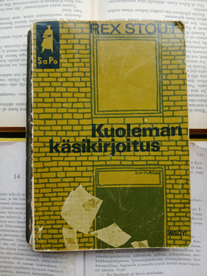 Rex Stout - Kuoleman käsikirjoitus (nid.)