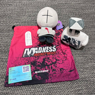 Hot Dog Vendor Plushie - MADNESS: Project Nexus - Makeship