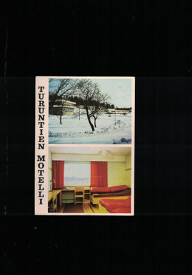 Turuntien motelli, Espoo, kulk. 1983
