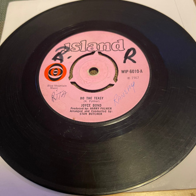 JOYCE BOND: Do The Teasy * Sugar * UK 1967