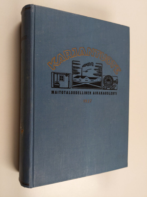 Karjantuote vuosikerta 1927 : Maitotaloudellinen aikakaus...