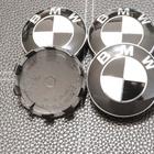 BMW vannekeskiöt – Musta-valko – 56mm (4kpl sarj - pikkukuva 3