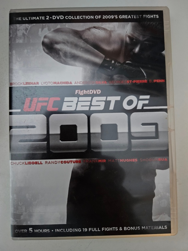 UFC best of 2009, Fight dvd (2-Levyä!) - DVD