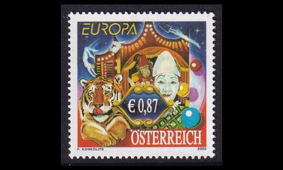 Itävalta 2376 ** Europa sirkus (2002)