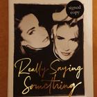 BANANARAMA - Really Saying Something ,kirja . nimikirjoitus - pikkukuva 1