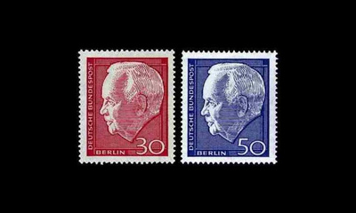 Berlin 314-5 ** Heinrich Lubke (1967)