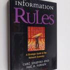 Lionel Shapiro ym. : Information Rules : A Strategic Guid... - pikkukuva 1