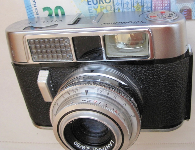 VANHA Kamera Voigtländer VIto CL SIISTI