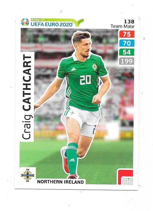 2020 Panini  Road to UEFA EURO 2020 #138 Craig Cathcart , PI