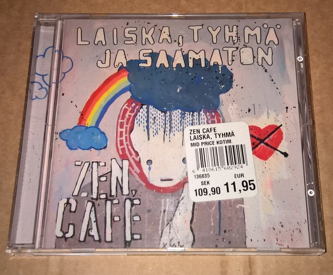 ZEN CAFE LAISKA TYHMÄ SAAMATON CD
