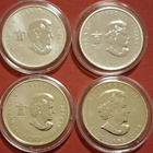 4 x 1 oz 9999 hopeaa, Kanada Olympics, Vancouver 2010.. - pikkukuva 2