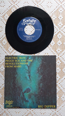 7" Electric Blue Peggy Sue: Hunger / Big Dipper