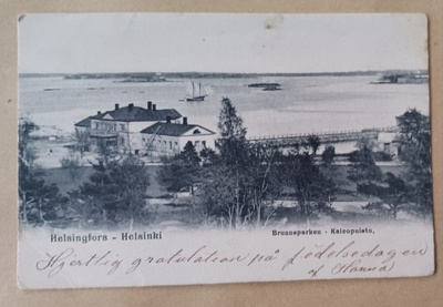 Helsinki, Kaivopuistoa, Ullanlinnan kylpylä, laituri, k-k