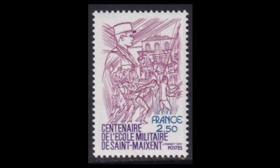Ranska 2261 ** Saint-Maixent sotilaskoulu (1981)