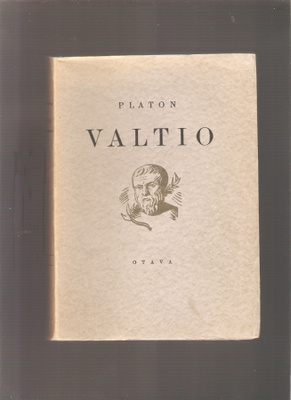 Platon: Valtio, Otava1933, nid.,1.p.,  XXV+ [1]+551+[1]s.K3