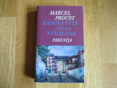 PROUST Kadonnutta aikaa etsimässä 9 : Pakenija 1.p. 2003 SID