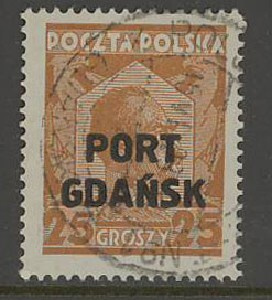 Danzig Port Gdansk Mi 19a o