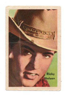 Purkkakuva Filmitähti-sarja 25 n:o 57 RICKY NELSON.