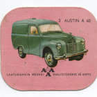 Kahvilappu AAA n:o 3 Austin A 40 - pikkukuva 1