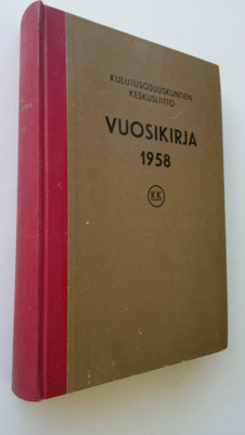Kulutusosuuskuntien keskusliitto : KK:n vuosikirja 1958