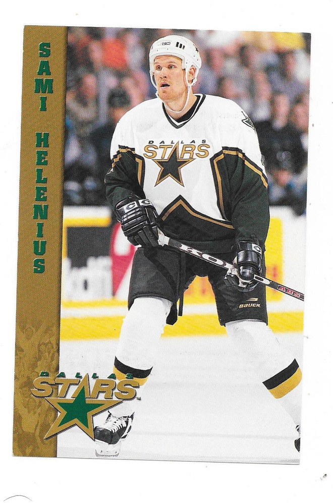 2000-01 Dallas Stars Teamissued #6 Sami Helenius Gooni