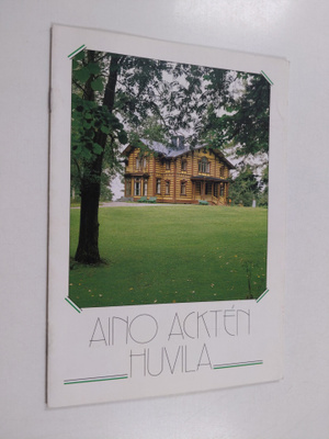 Aino Ackten huvila (esite)