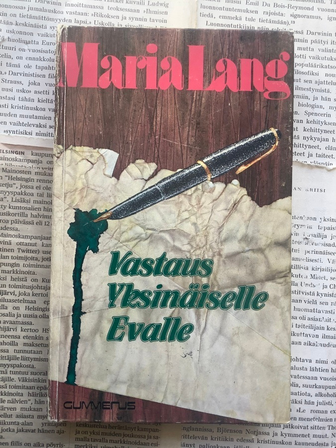 Maria Lang - Vastaus yksinäiselle Evalle (sid.)