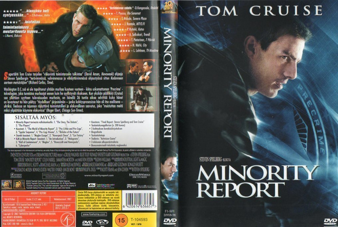 MINORITY REPORT	(3 565)	-FI-	DVD	(2)	tom cruise	2 dvd