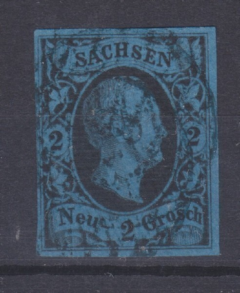 Saksa Reich Saksi1852  Mi 7
