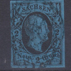 Saksa Reich Saksi1852  Mi 7 - pikkukuva 1
