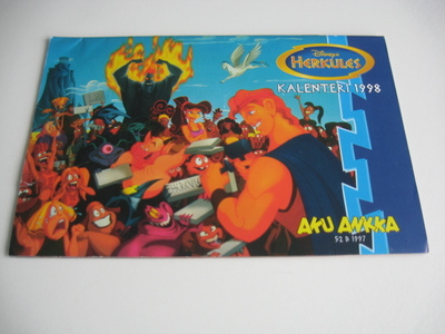 HERKULES KALENTERI TILAAJALAHJA 52B 1997